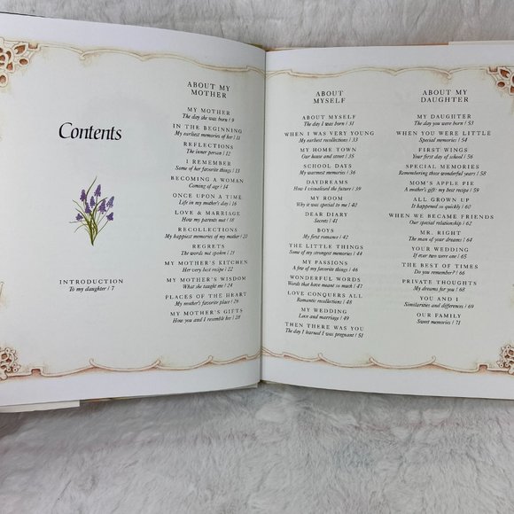 To My Daughter, With Love: A Mother's Memory Book Hardcover - Picture 6 of 9